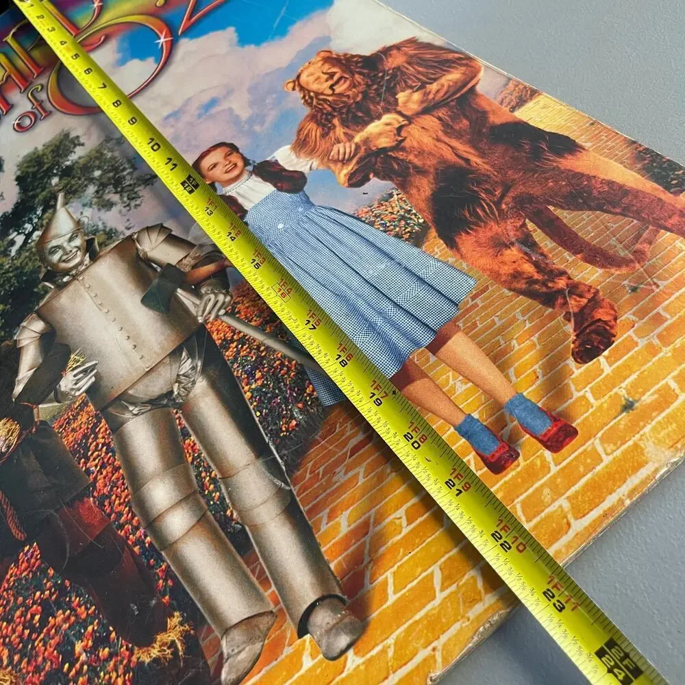 The Wizard Of Oz RARE Large Story Book by Warner Bros 